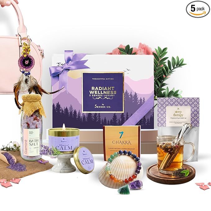 5 Senses Co. Luxury Wellness Gift Set for Women