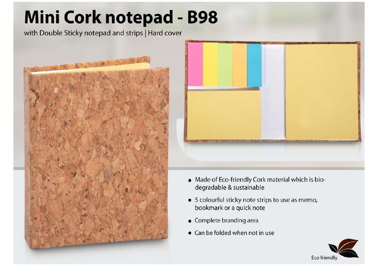 Mini Cork Notepad