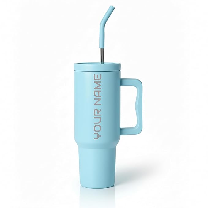 Personalized Straw Tumbler
