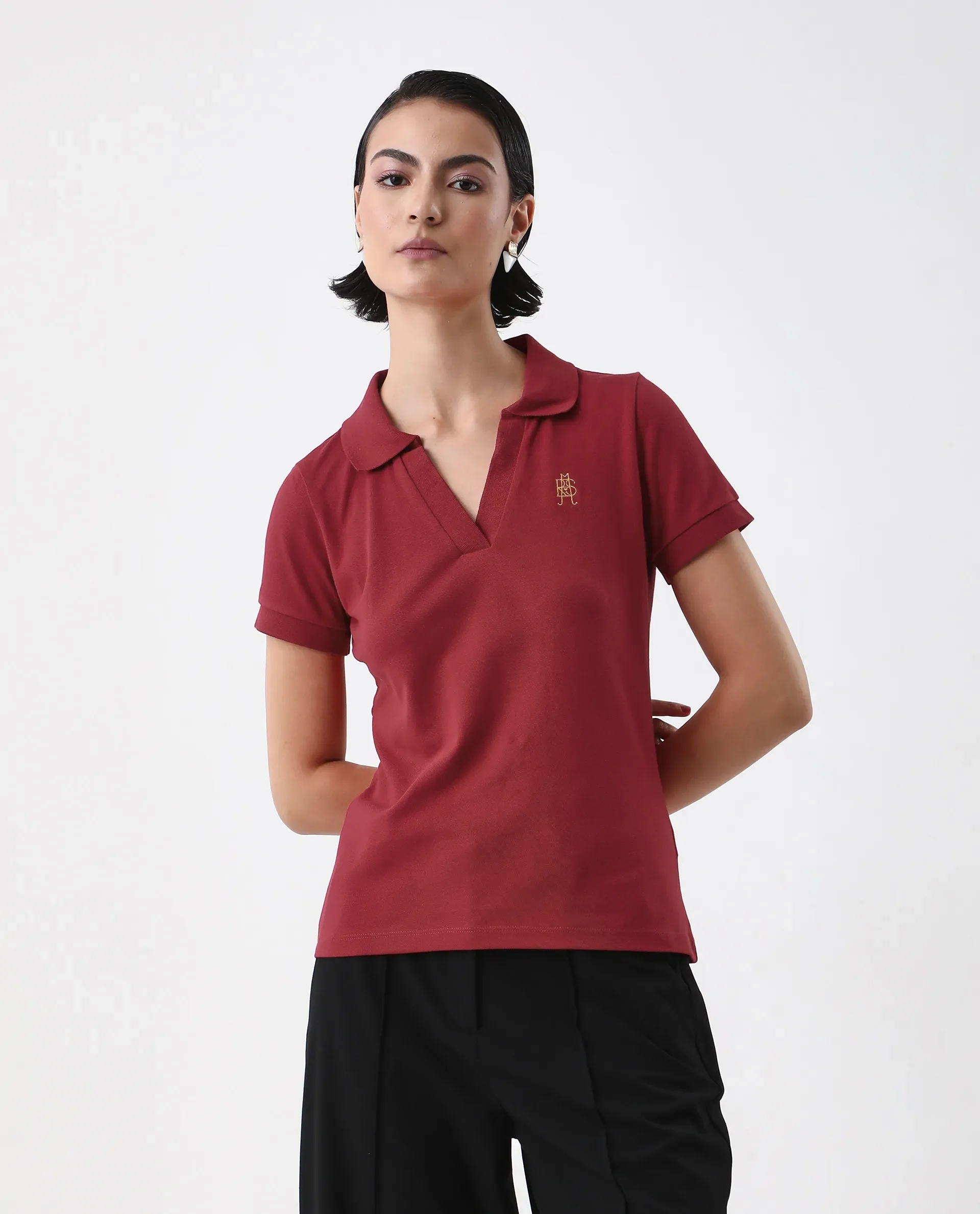 PLAIN REGULAR FIT POLO