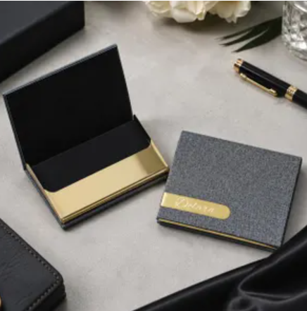 Premium Metal Business Card Holder
