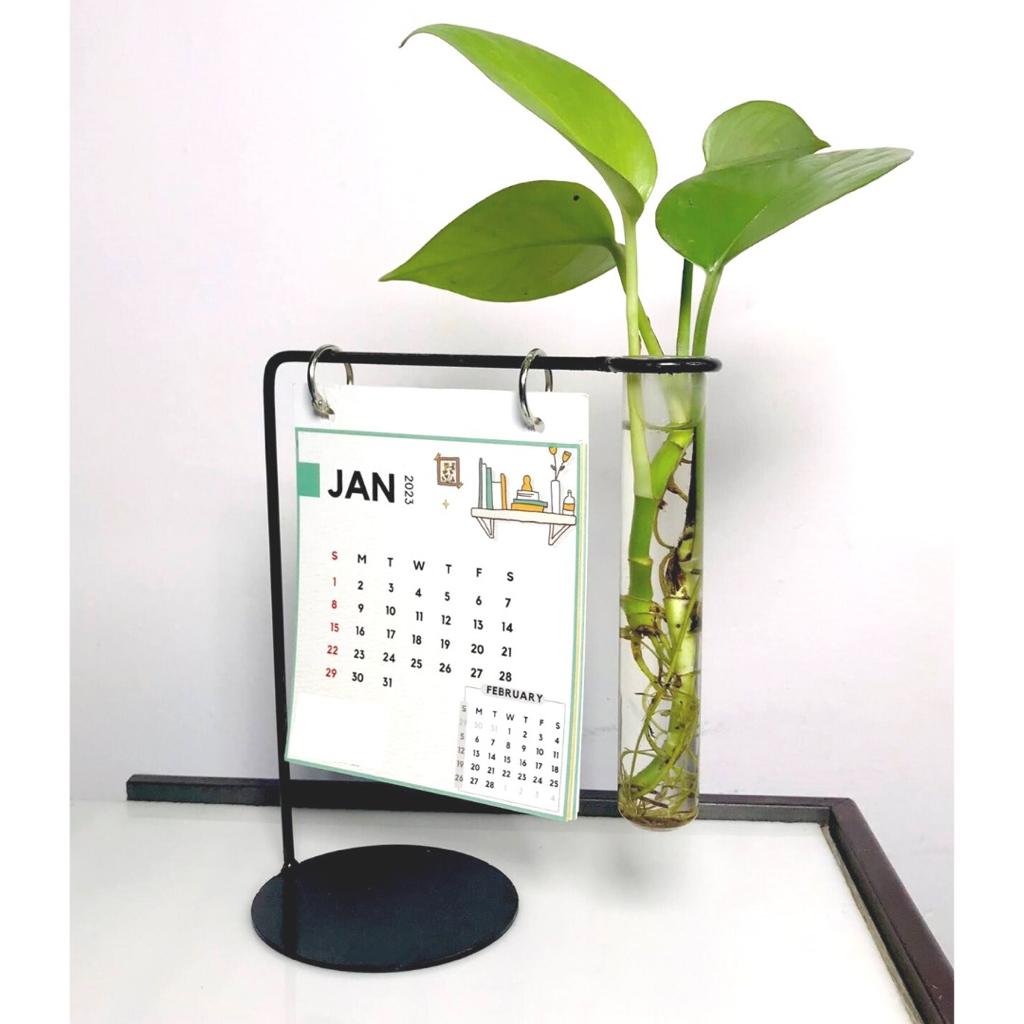 Round Base Calendar Planter
