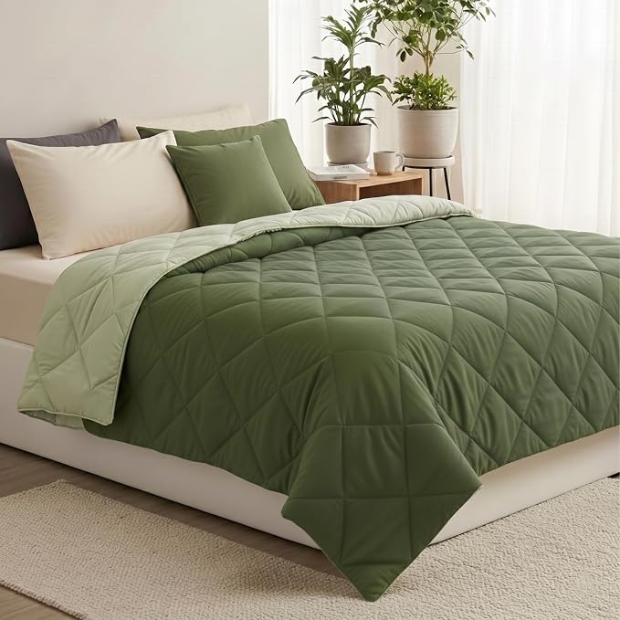 Sleep & Health Single Bed Reversible Comforter Blanket