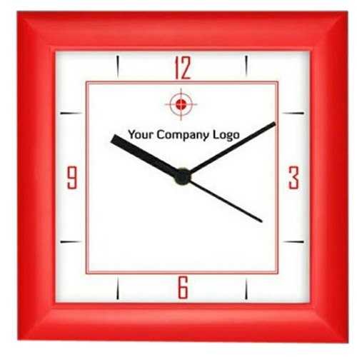 Square Photo Frame Wall Clock