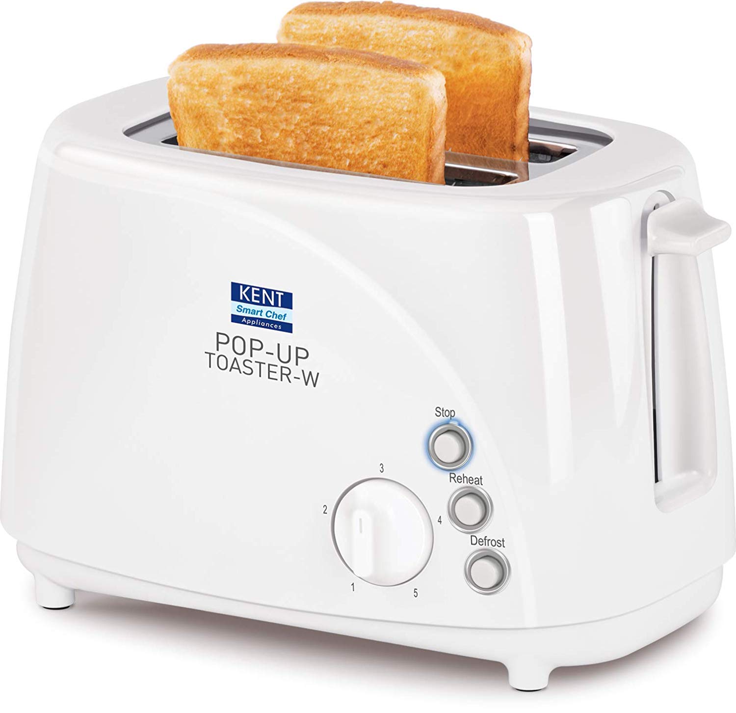 White Pop-Up Toaster