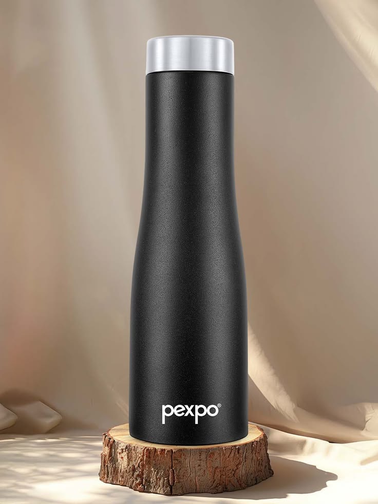 Pexpo Black Thermal Bottle